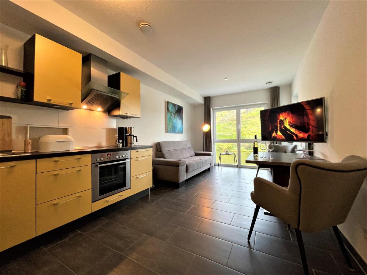 Moselpromenade Villa Moselufer, Panorama & Burg Cochem Blick, Netflix, Balkon Ngoại thất bức ảnh