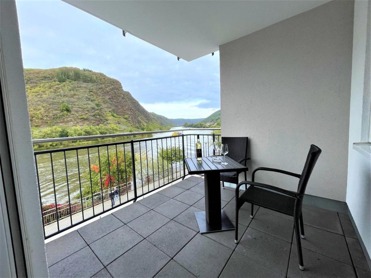 Moselpromenade Villa Moselufer, Panorama & Burg Cochem Blick, Netflix, Balkon Ngoại thất bức ảnh